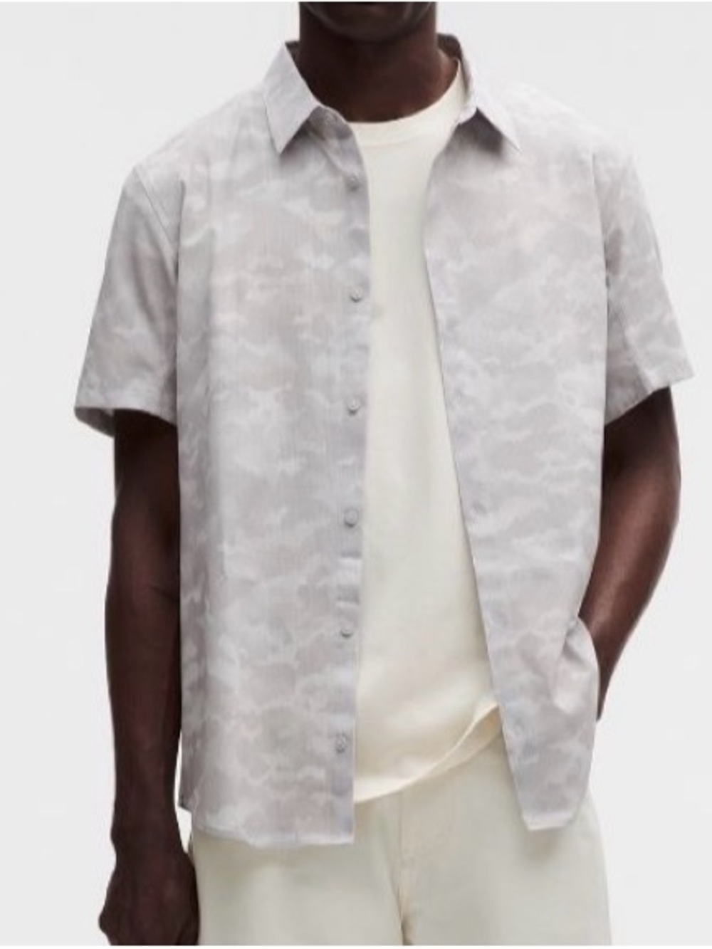Lululemon - Mens - Airing Easy Short Sleeve Shirt - M - NWT - Picture 5 of 6